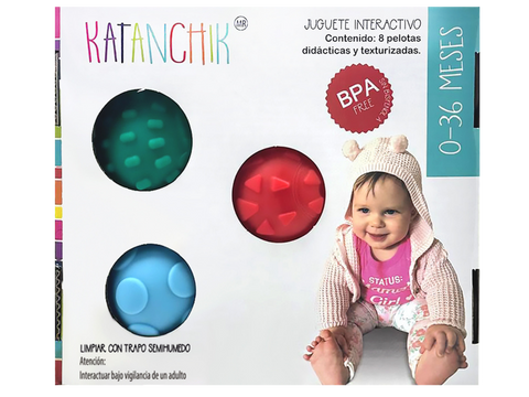 Juguete Pelotas Texturizadas Didácticas