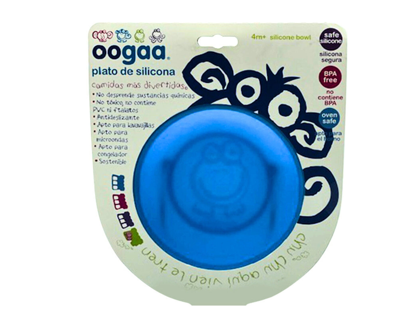 Plato de silicón individual